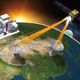 Esquema del experimento llevado a cabo con el satélite Micius. Foto Xianhua News